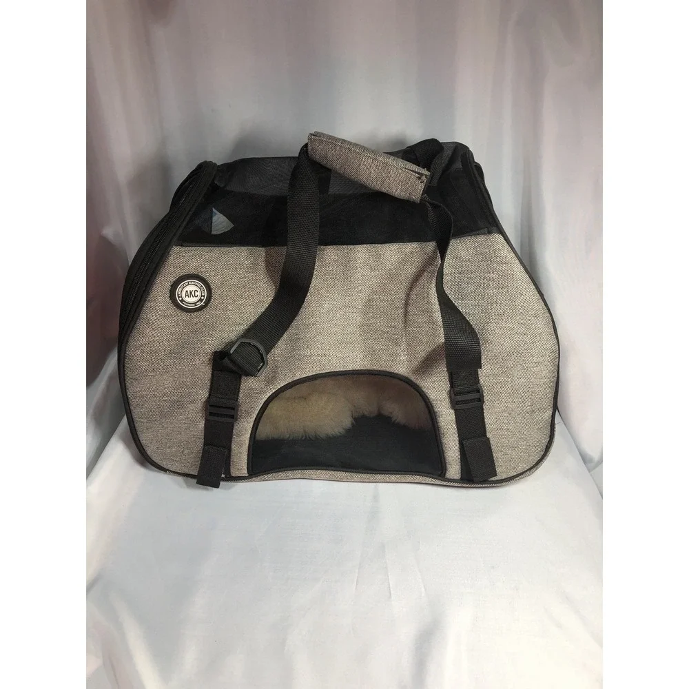 AKC Pet Carrier Ultra Comfort Up To 15Lbs 19x10x13